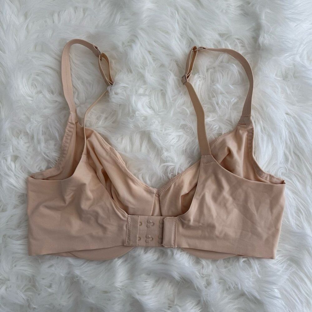 Skims Smoothing Intimates Unlined Full Coverage Bra Sand Size 34D - Picture 5 of 7
